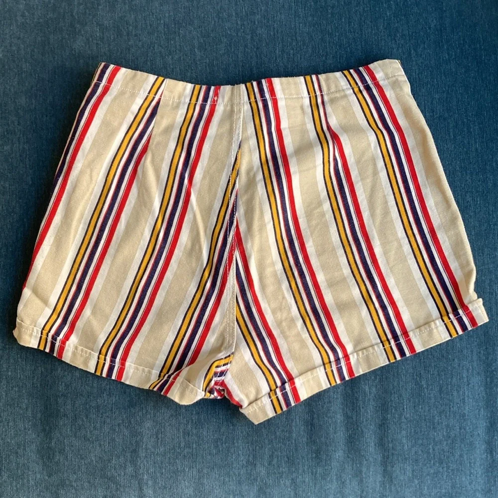 Striped shorts - Picture 2 of 3
